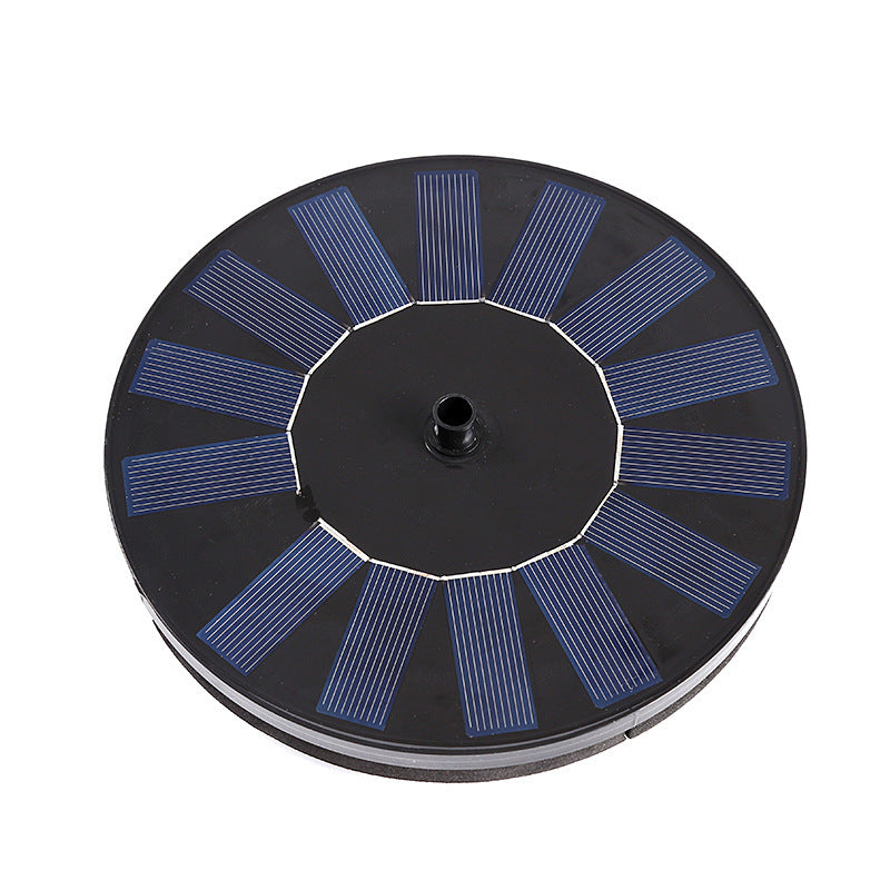 Solar Fish Pond Aerating Rockery Water Landscape Fountain