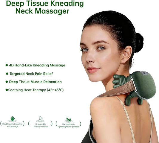 Neck Massager Review: Seiyeje 4D Deep Tissue Shiatsu