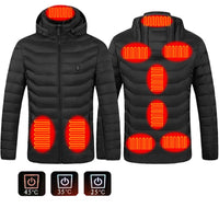 Heated Puffer Jacket Electric Heating Coat